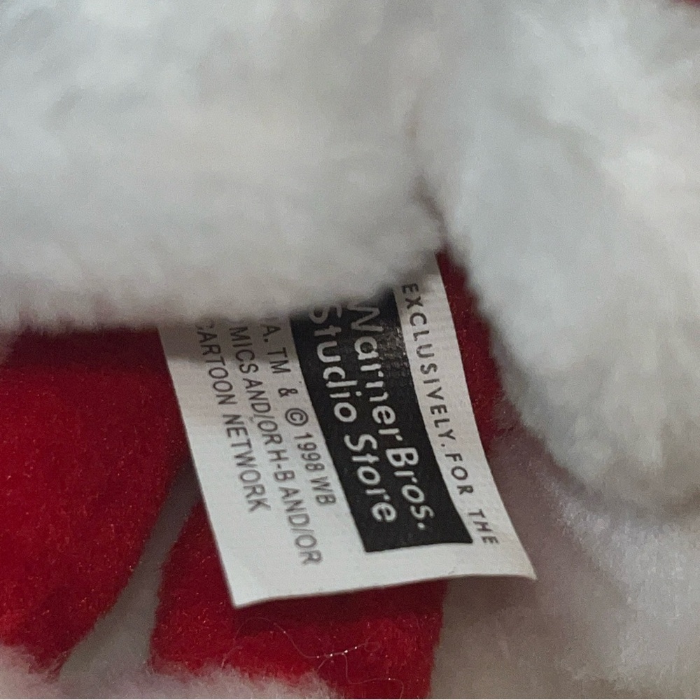 Warner Bros Studio 1998 Marvin The Martian Santa Bean Bag, Peace On Earth - Picture 5 of 8
